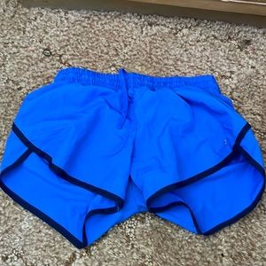 Blue sports shorts